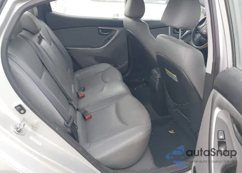 2013 Hyundai Elantra Limited z USA, uszkodzony, nr VIN KMHDH4AE8DU636428